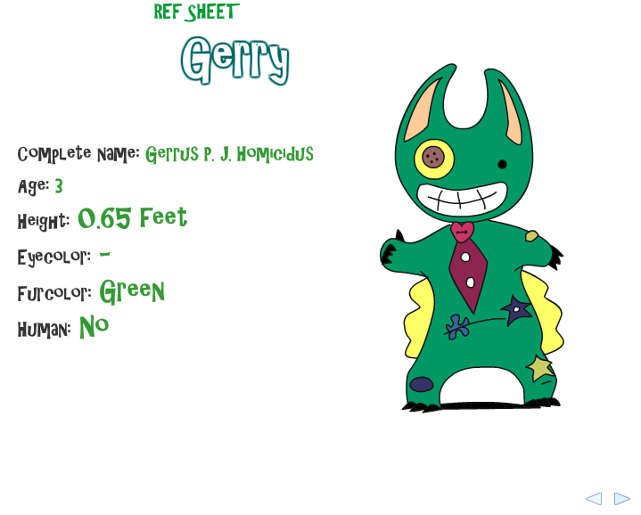 Ref Sheet- GERRY