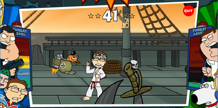 American Dad! vs. Family Guy Kung-Fu II Turbo! Hyper-Mega Edition