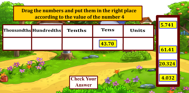 More about Decimal Numbers