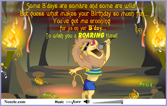 Nonzie.com Birthday Song 4