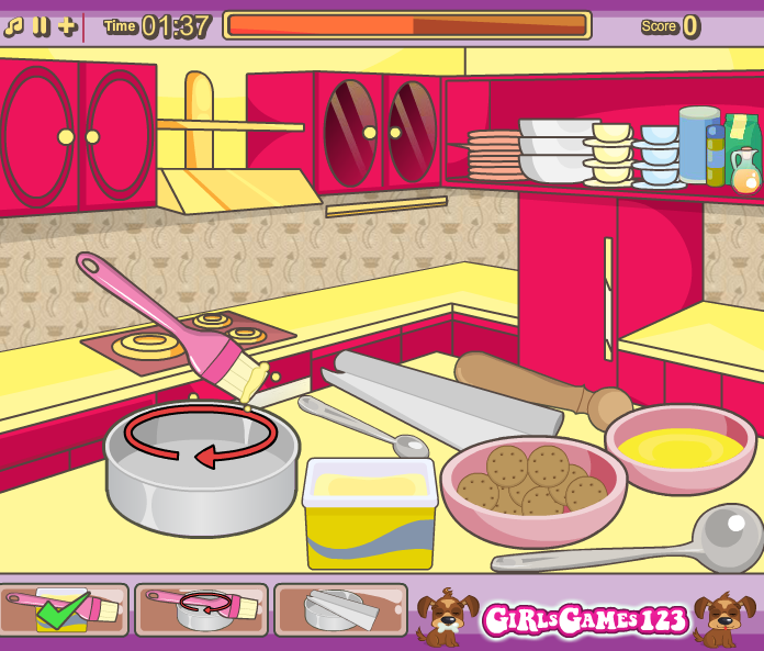 Mia Cooking Strawberry Cheesecake