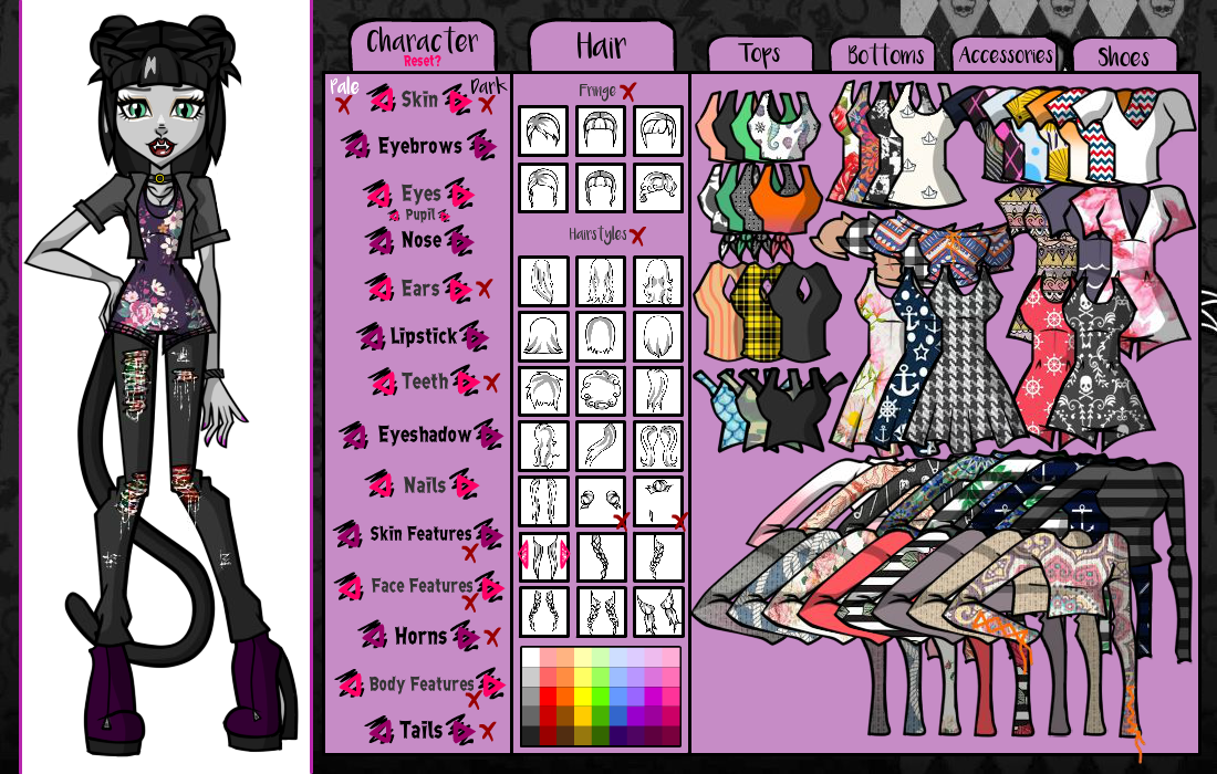 Monster High Character Creator