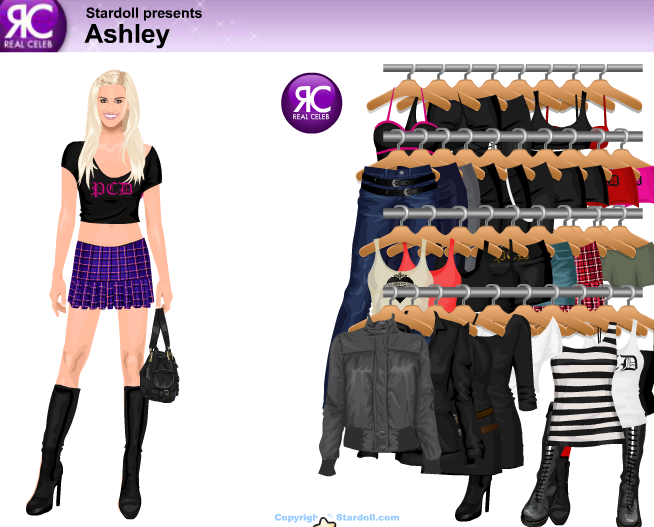 Stardoll presents Ashley Roberts