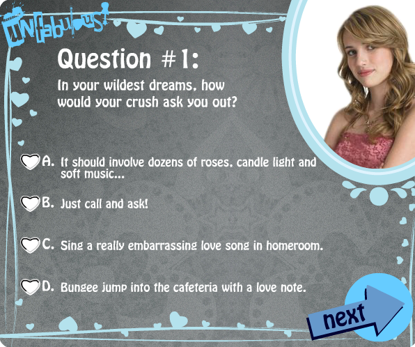 Unfabulous: The Perfect Moment - Personality Quiz!