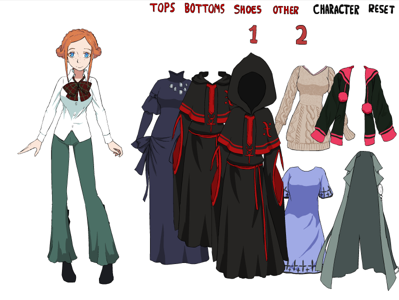 Zero Escape Girls Dress Up