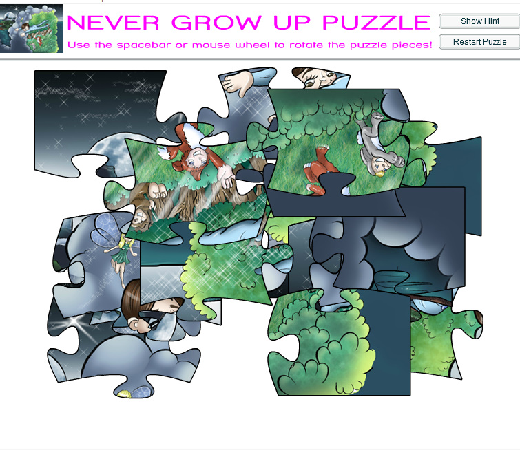 Never Grow Up Puzzle