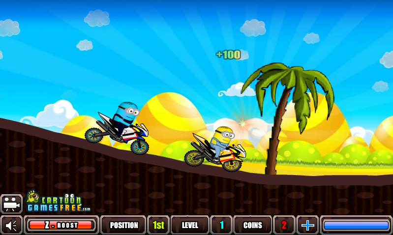 Minions Bike Race