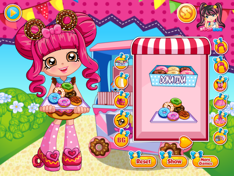 Shopkins Shoppies Donatina Dress Up