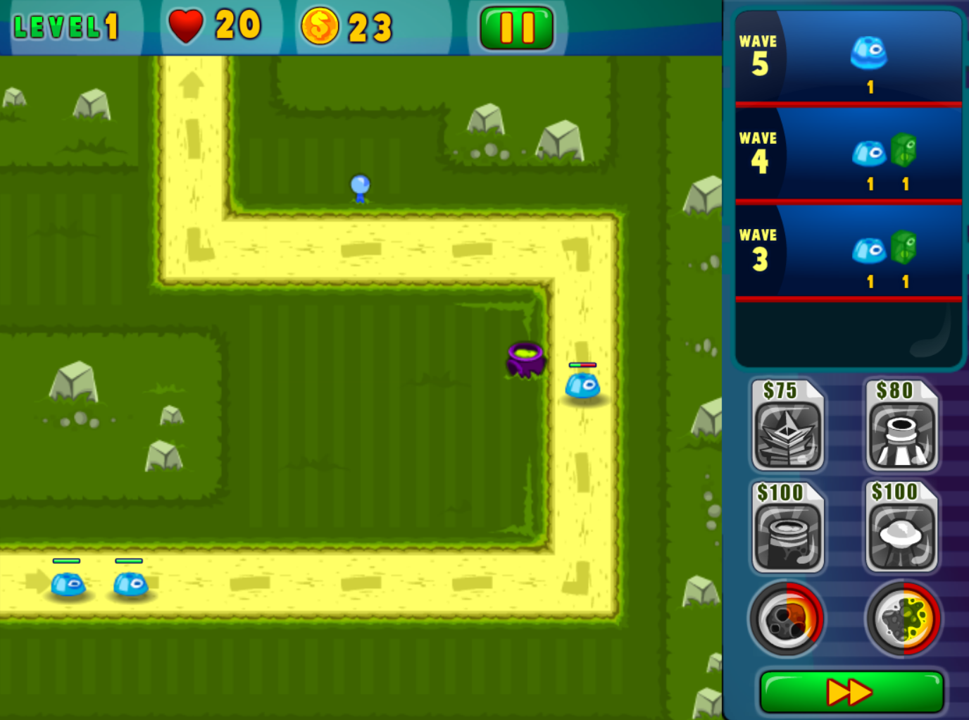 Magic Defender Level Pack