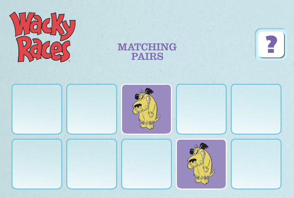 Wacky Races: Matching Pairs