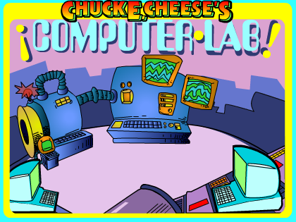 Chuck E. Cheese's Computer Lab Screensaver