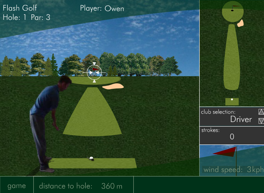 Flash Golf 3D