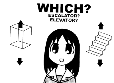 Which? Escalator? Elevator?