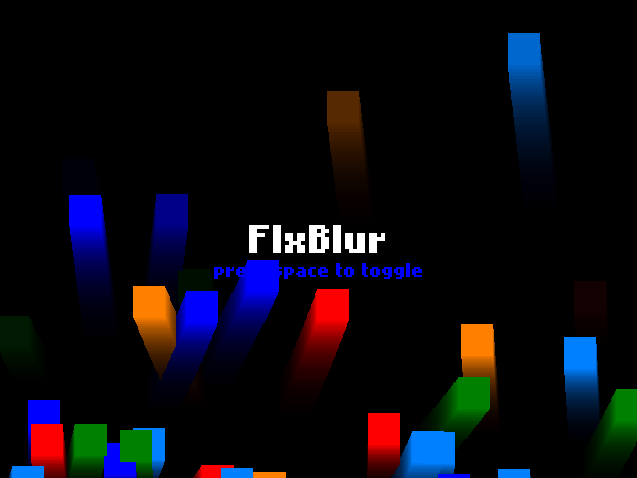 HaxeFlixel - FlxBlur