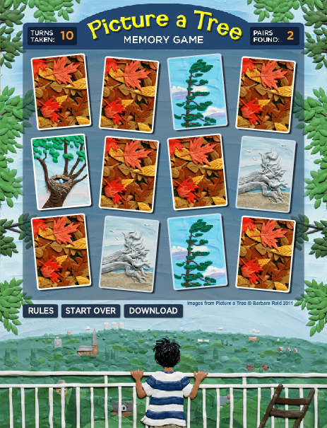 Picture a Tree Memory Game