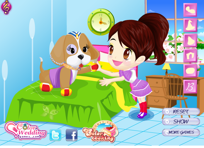 Color Girl and Cutie Pet