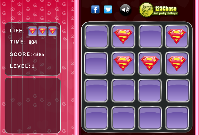 Superman Logo - Memory Match