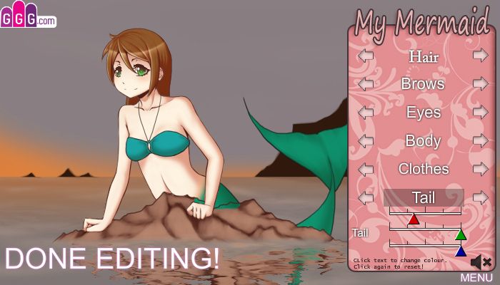 My Mermaid: Anime Dress Up Game