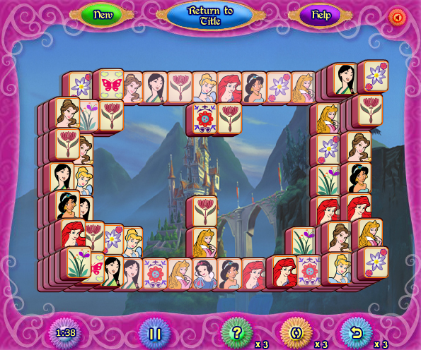 Disney's Princess Mahjong