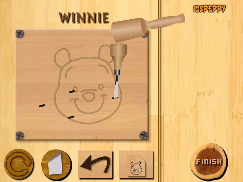 Wood Carving Winnie