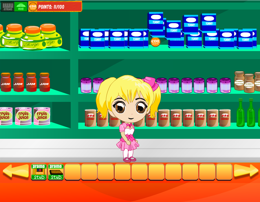 Dolly CDE Shopping Game