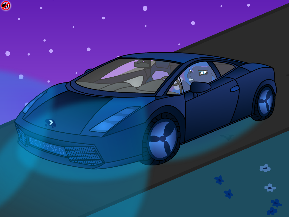 Princess Luna's Lamborghini