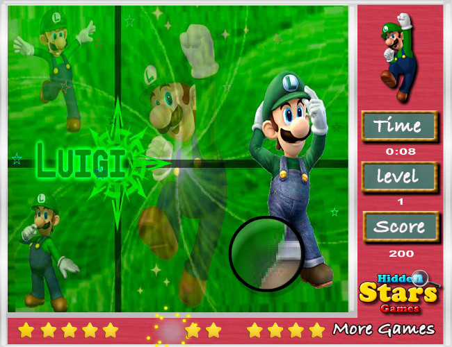 Luigi Hidden Stars