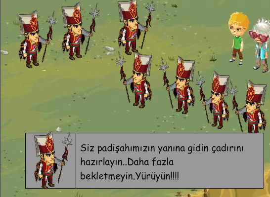 Osmanlılar Sandalika'da