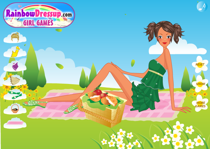 Picnic Girl Dress Up