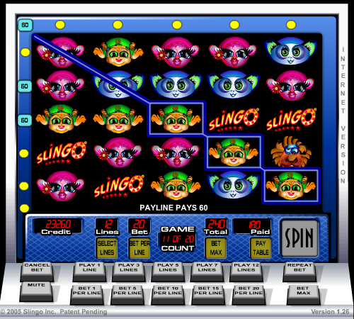 Slingo: Super Lemur Slots