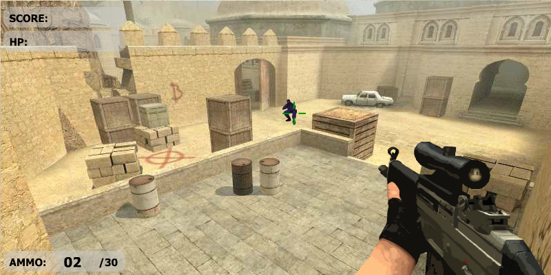 Terrorist Hunt VS! Counter Strike