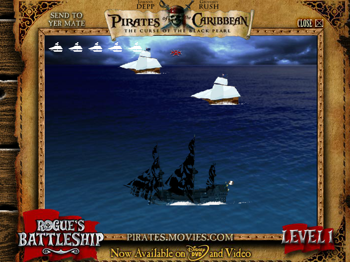 Pirates of the Caribbean: Rogue Battleship