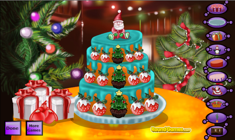 Cute Christmas Cake