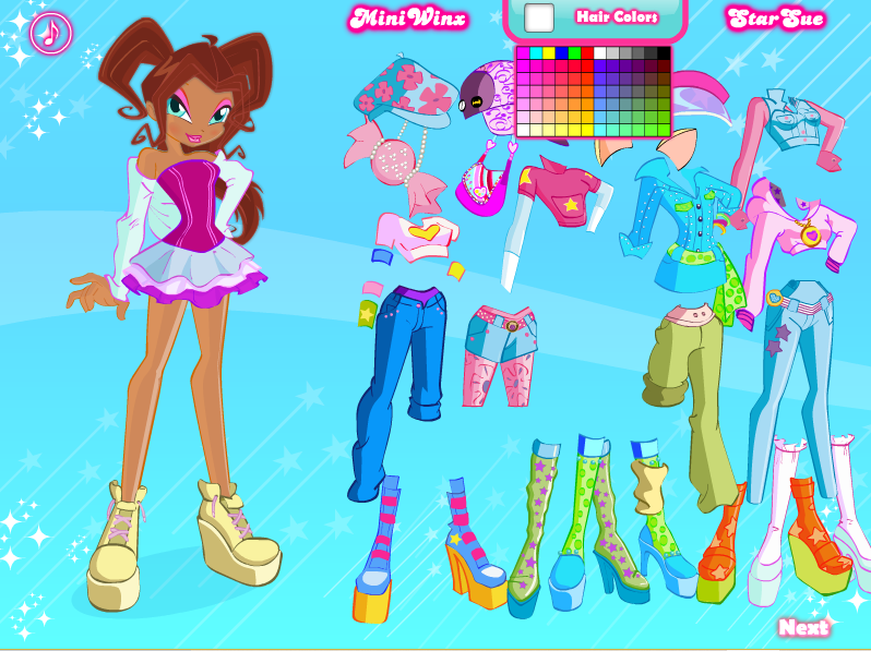 Winx Dolls Makeover 2