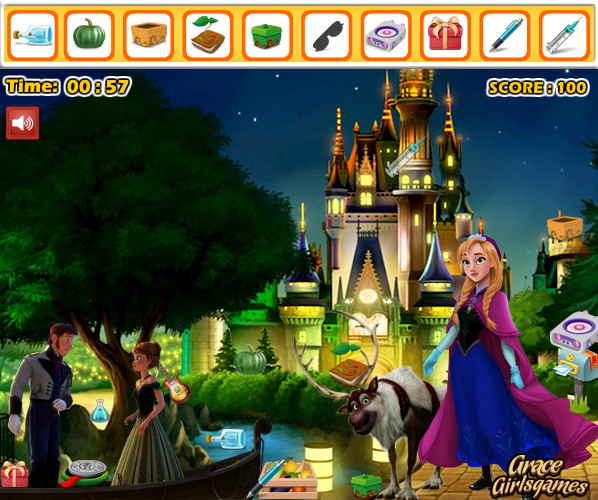 Frozen Palace Hidden Objects