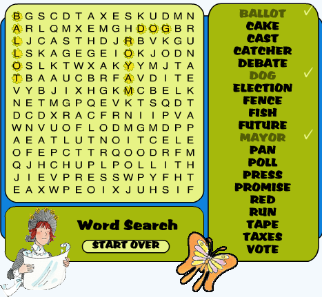 Amelia Bedelia's Word Search