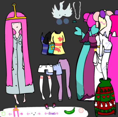 The Princess Bubblegum Dress Up