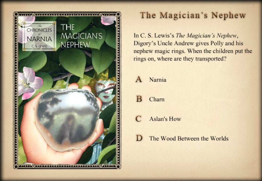 Narnia Trivia Challenge