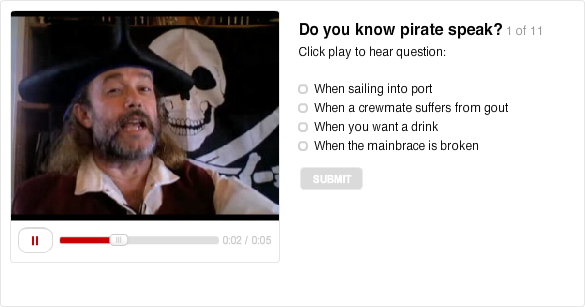 Do you know pirate speak?