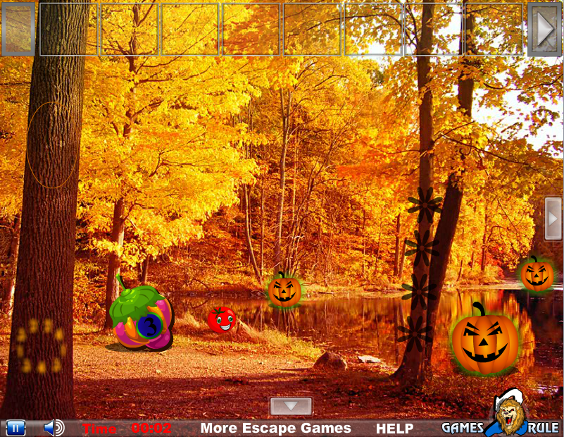 Thanksgiving Fantasy Fruits Forest Escape