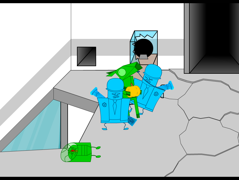 [S][I] Tubs: Punch horse in snout to establish dimensional plane