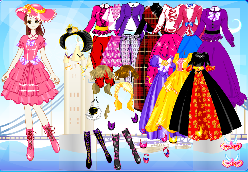 Tourist Girl Dressup