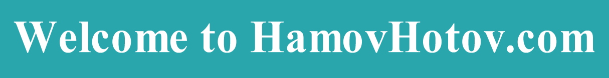 HamovHotov.com Website Banner