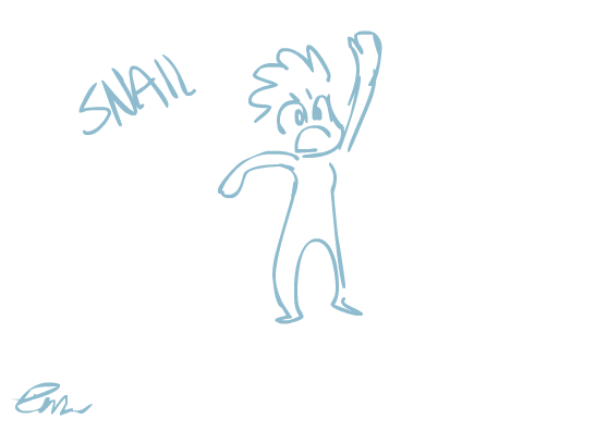SNAIL UP animation doodle