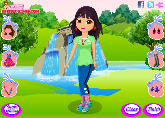 Dora Grownup Dressup