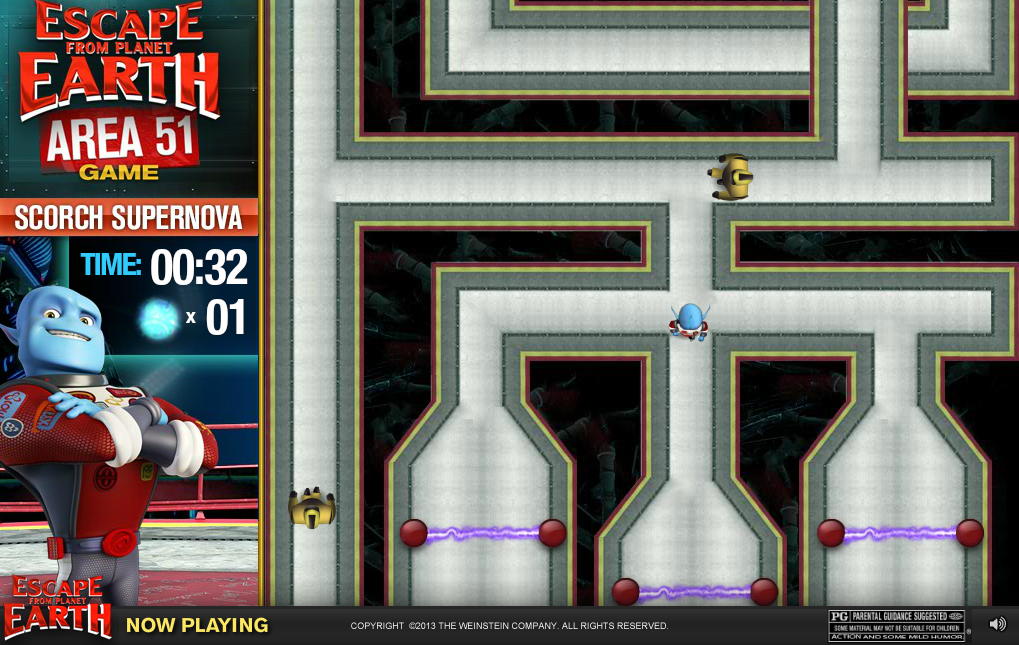 Escape From Planet Earth: Area 51 Game