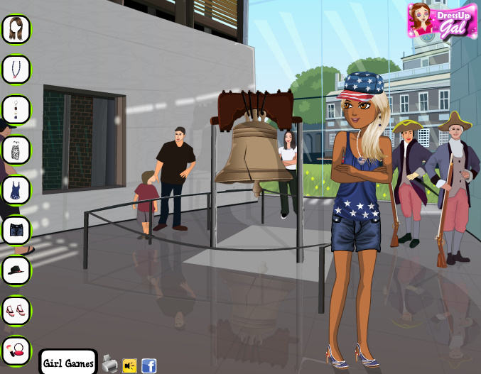 Penelope at the Liberty Bell