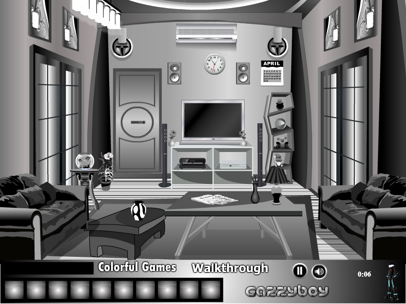 Black & White Room Escape 2