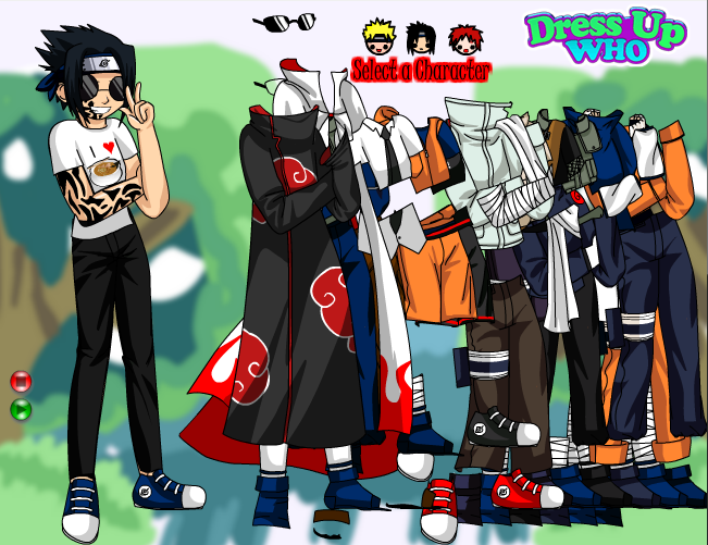 Naruto And Frieds Dress Up