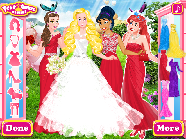 Disney Princess Bridesmaids